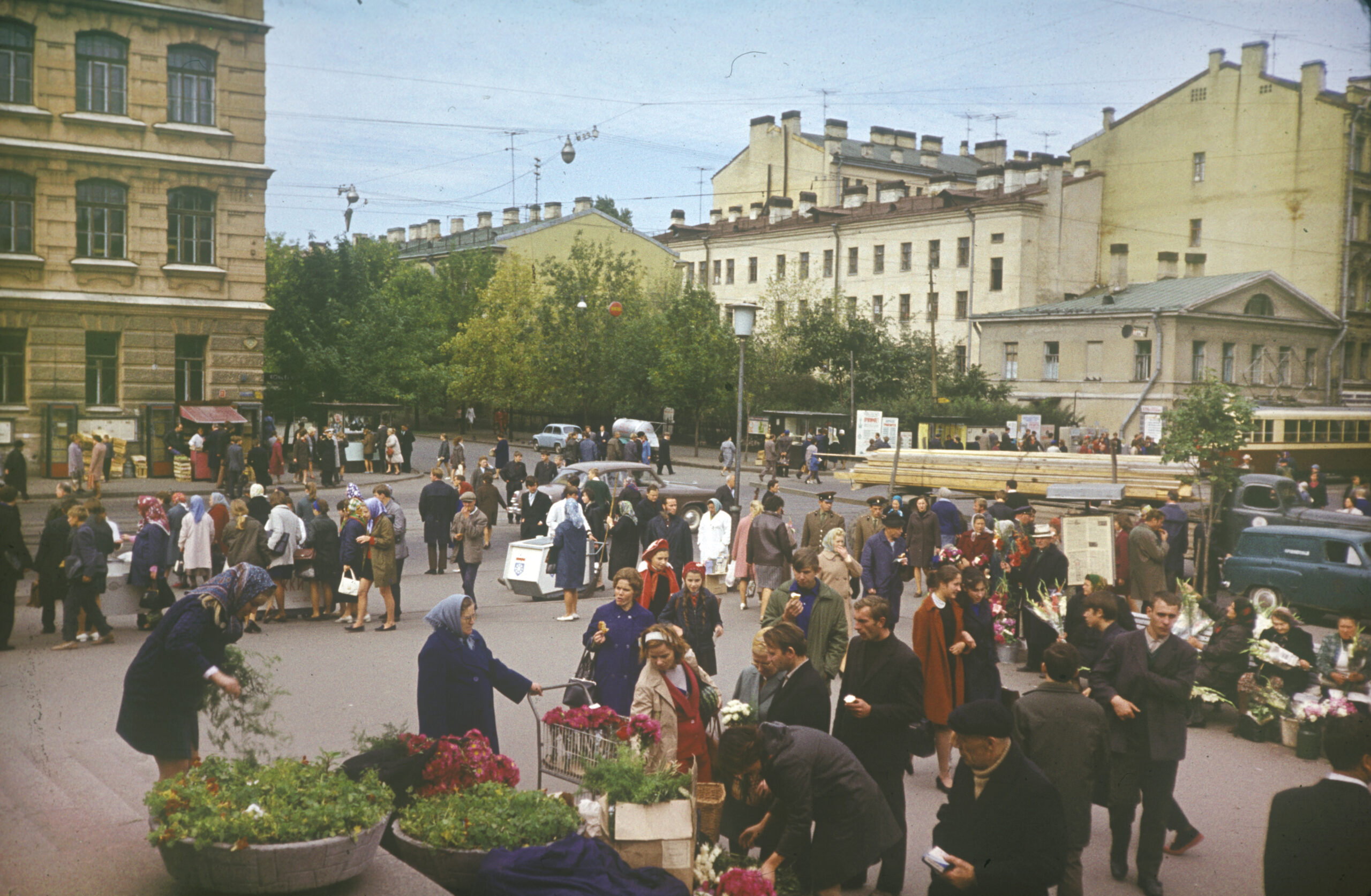 open public space with people